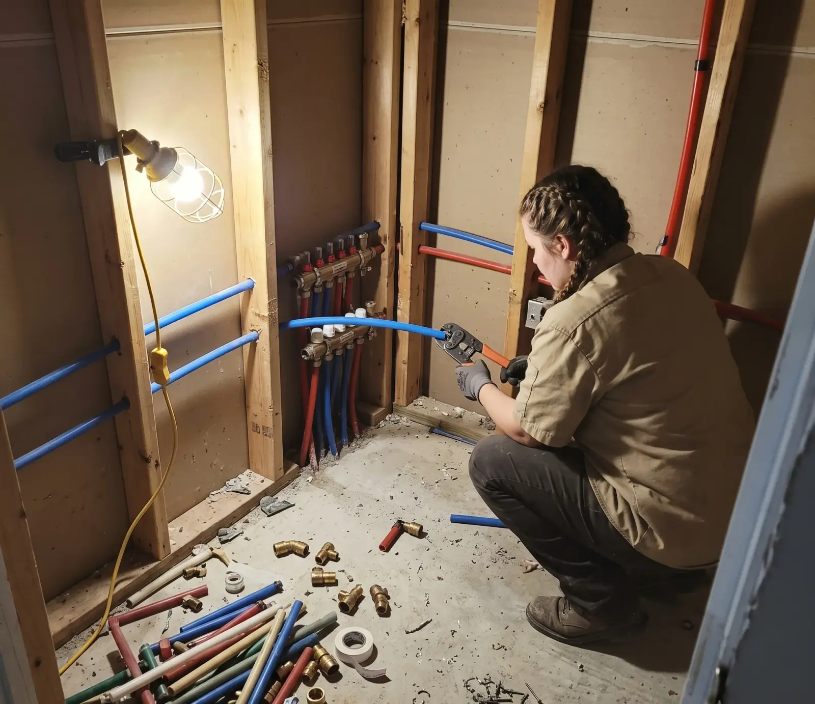 Frozen Pipe Burst water damage in Nashville, TN